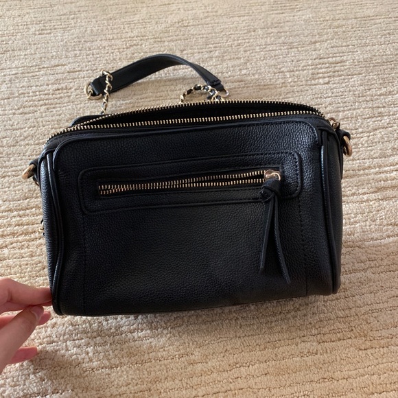 Black long strap purse - Picture 2 of 4